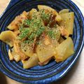 手抜きクック's cooksnap of when they made 大根とベーコンのケチャップ煮.