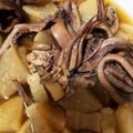 プクこ's cooksnap of when they made イカの缶詰だけでこっくり美味しい大根煮.