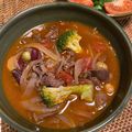 Movielover's cooksnap of when they made 簡単♪ラム肉薄切りのトマト煮込み♪.