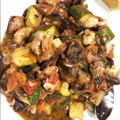 maezuchu's cooksnap of when they made 簡単★鶏肉とズッキーニのトマト煮込み.