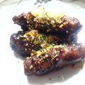 rintaママ's cooksnap of when they made アスパラポークロール赤ワインケチャップ煮.