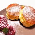ちリ☆'s cooksnap of when they made HMで作るスフレパンケーキ.