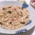 もぐもぐのんち's cooksnap of when they made 【簡単ダイエット】もち麦きのこリゾット.