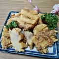 クックI7I5L1☆'s cooksnap of when they made じゃが芋とお肉でかき揚げ.