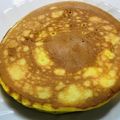 あっぷるてぃー♡'s cooksnap of when they made ハロウィンにも♪南瓜の無添加ホットケーキ.