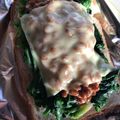 たろすけちゃん's cooksnap of when they made 鉄分補給に☆納豆＆ほうれん草トースト.