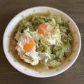Kenちゃんねる's cooksnap of when they made 水菜と白菜の巣ごろみ.