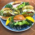 koiko亭's cooksnap of when they made くるみパンのサンドウィッチ.