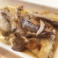 あき☆☆☆☆'s cooksnap of when they made スズキのムニエル☆舞茸クリームソース.