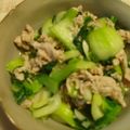 ちゃもごま's cooksnap of when they made 豚肉と青梗菜の炒め物.