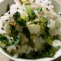 maruru-nn's cooksnap of when they made エコ飯。大根の葉と鮭の混ぜご飯.