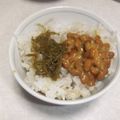 きらり流れ星's cooksnap of when they made 簡単！めかぶ納豆ごはん.