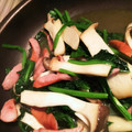 ♡りくはる♡'s cooksnap of when they made 時短♪ほうれん草とエリンギの簡単炒め♡.
