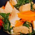 クックNW0HLP☆'s cooksnap of when they made 水菜とあげさんの炊いたん柚子胡椒風味.