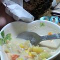 ましょゆきょ's cooksnap of when they made お野菜たっぷり☆食べる豆乳スープ.