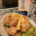 yukiriri's cooksnap of when they made 糀甘酒で！ふっくら肉団子と野菜の甘酢炒め.