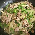 omidumama's cooksnap of when they made ＊簡単、ヤーコンと豚肉の炒め煮＊.