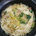 もこもこミカン's cooksnap of when they made しょうゆ鍋.