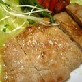 コンフリー's cooksnap of when they made 漬け込むだけの豚ロース味噌焼き☆.