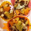 cookpad1年生's cooksnap of when they made 子供喜ぶ！蓮根とサツマイモの挽肉炒め.