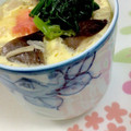 よしよしのキッチン☆'s cooksnap of when they made 白だしで簡単茶碗蒸し♩♩.