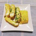 ﾁｲﾁｬﾝﾏﾏ's cooksnap of when they made ネギ入り玉子焼き.