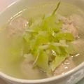 MULA's cooksnap of when they made 鳥つみれスープ 時短.