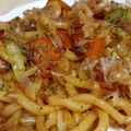 SakiMana's cooksnap of when they made 焼うどん（一歳半息子パクパク）.