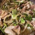 clover55's cooksnap of when they made 簡単 豚肉のすきやき風.