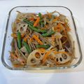 料理勉強中811's cooksnap of when they made きんぴらレンコン＆ゴボウ＆コンニャク！？.