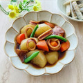runa10's cooksnap of when they made いかと野菜の適当簡単煮物♪.