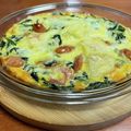 sz55's cooksnap of when they made ほうれん草とじゃが芋のキッシュ.