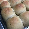 bleuvert's cooksnap of when they made ローズマリーの丸パン　HB.