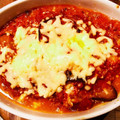 Kapolei's cooksnap of when they made サバ缶とトマト缶でナスのチーズドリア☆.