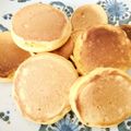 クックDPW3YX☆'s cooksnap of when they made 離乳食後期〜☆きなこのもっちりパンケーキ.