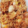 ガチャピン似's cooksnap of when they made 子供たち大好きな簡単☆中華風おこわ♪.