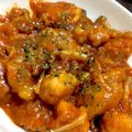 よもぎック's cooksnap of when they made 鶏むね肉とエリンギでエビチリ♪簡単手作り.