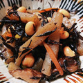 MIKOさん's cooksnap of when they made 【 大豆と蒟蒻入り☆ひじき煮♪】.