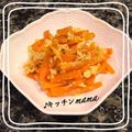 ♪キッチンmama's cooksnap of when they made 副菜☆人参の卵炒め☆にんじんしりしり.