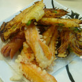 えりぱんな's cooksnap of when they made かき揚げがサクサク☆野菜の下処理のコツ！.