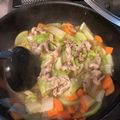 ricoc's cooksnap of when they made 野菜喰え！☆餡かけ最高『中華丼』.