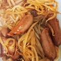 ru⌒u☆'s cooksnap of when they made ＊もやしとウインナーのマヨケチャ炒め＊.