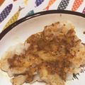 Eire's cooksnap of when they made 白身魚のムニエル～マスタードソース～.