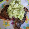 クレイクレイ礼's cooksnap of when they made アボカドソースでパリッとサーモンカツレツ.
