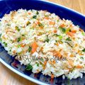 YUH♡ママ's cooksnap of when they made 塩鮭で鮭炒飯☆.