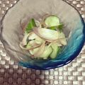 Laufen's cooksnap of when they made まろやかな梅キュウリ.