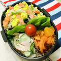 U☆kaoru's cooksnap of when they made 簡単！鮭ほぐしとほうれん草のチャーハン.