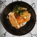 ゆにみちママ's cooksnap of when they made 鶏とブロッコリーのチリソース炒め.