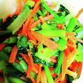日向ぼっこ★'s cooksnap of when they made 小松菜ナムル.