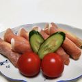 はっぴぃきっちん's cooksnap of when they made 生ハム巻き巻きサラダ☆.